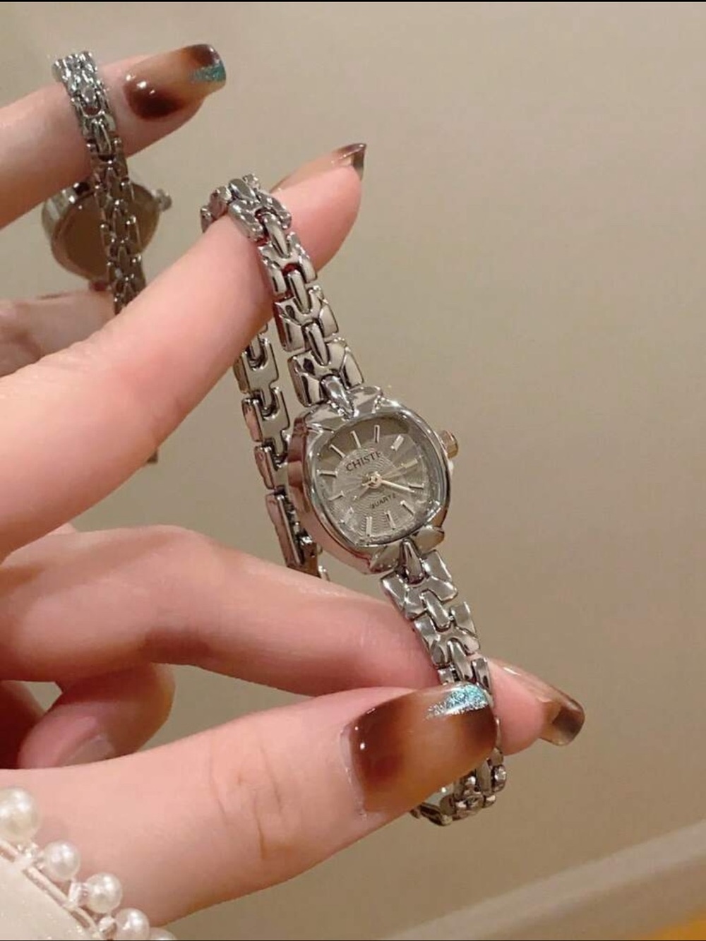 Silver-Tone Women's Bracelet Watch - Silver